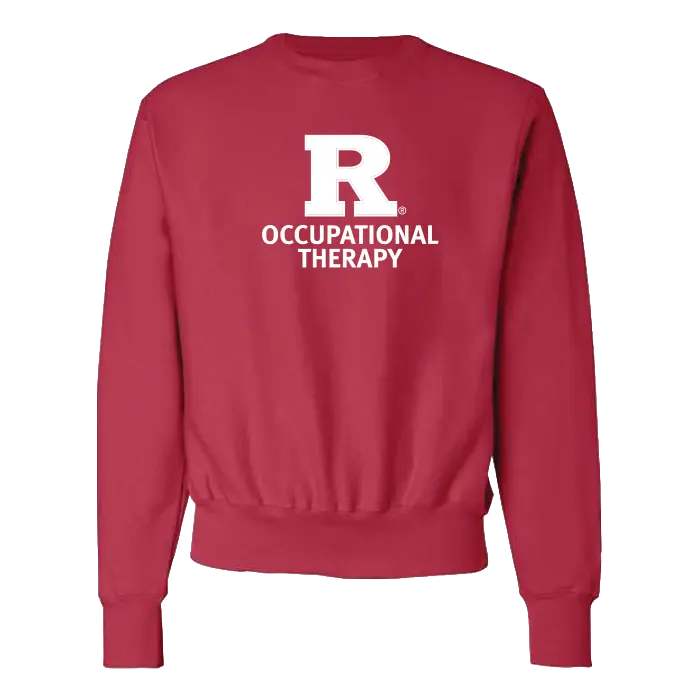 OTD Unisex Reverse Weave Crewneck Sweatshirt Rutgers OTD