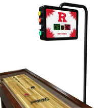 Rutgers Scarlet Knights Electronic Shuffleboard Table Scoreboard Holland Game Room
