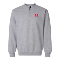 Public Health Unisex Softstyle Midweight 1/4 Zip Sweatshirt Rutgers Public Health