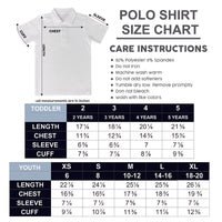 Rutgers State University Scarlet Knights Embroidered White Short Sleeve Polo Box Shirt
