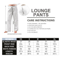 Rutgers State University Scarlet Knights Vive La Fete Game Day All Over Logo Womens Lounge Pants