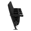 SuiteMax 3.5 VIP Seats with Rutgers Scarlet Knights Red R Logo Zipchair