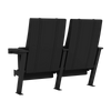 SuiteMax 3.5 VIP Seats with Rutgers Scarlet Knights Red R Logo Zipchair