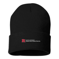 50th Anniversary 12" Solid Cuffed Beanie Mason Gross School of Arts