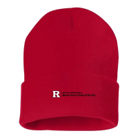50th Anniversary 12" Solid Cuffed Beanie Mason Gross School of Arts