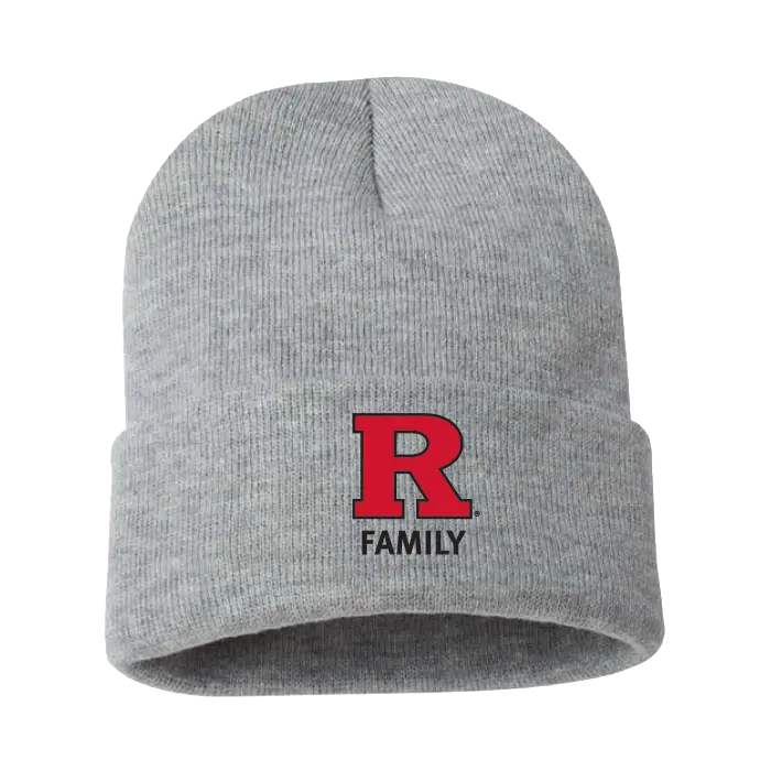 Rutgers Family 12" Solid Cuffed Beanie Rutgers Family