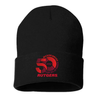 50th Anniversary 12" Solid Cuffed Beanie Mason Gross School of Arts