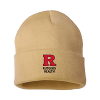 Newark Health 12" Solid Cuffed Beanie Rutgers Newark Health