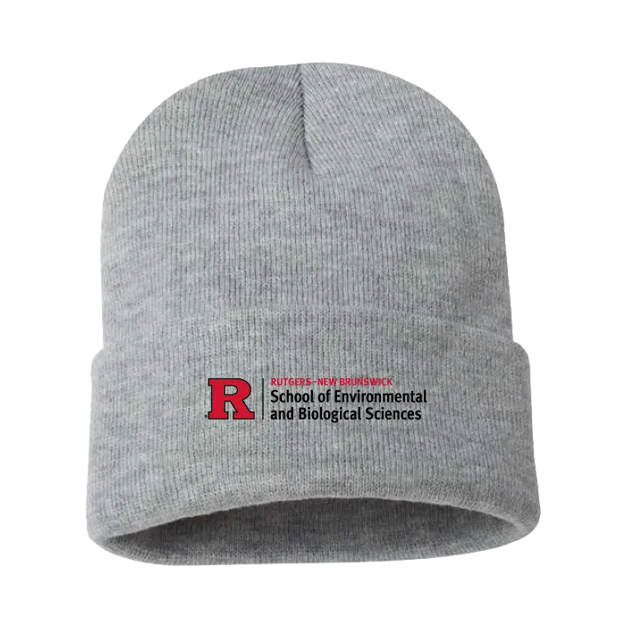 SEBS 12" Solid Cuffed Beanie Rutgers SEBS