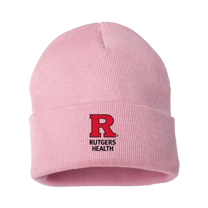 Newark Health 12" Solid Cuffed Beanie Rutgers Newark Health