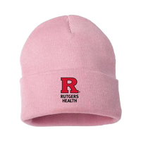 Newark Health 12" Solid Cuffed Beanie Rutgers Newark Health