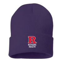 Newark Health 12" Solid Cuffed Beanie Rutgers Newark Health