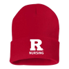 12" Solid Cuffed Beanie Rutgers School of Nursing