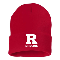 12" Solid Cuffed Beanie Rutgers School of Nursing