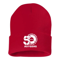 50th Anniversary 12" Solid Cuffed Beanie Mason Gross School of Arts