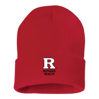 Newark Health 12" Solid Cuffed Beanie Rutgers Newark Health