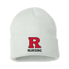 12" Solid Cuffed Beanie Rutgers School of Nursing
