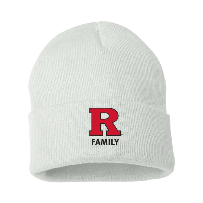 Rutgers Family 12" Solid Cuffed Beanie Rutgers Family