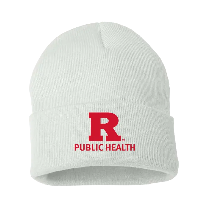 Public Health 12" Solid Cuffed Beanie Rutgers Public Health