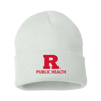 Public Health 12" Solid Cuffed Beanie Rutgers Public Health