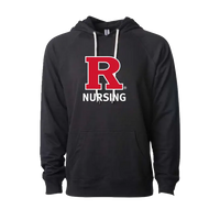 Nursing Lightweight Loopback Terry Hooded Sweatshirt Rutgers School of Nursing