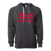 MGSA Lightweight Loopback Terry Hooded Sweatshirt Mason Gross School of Arts