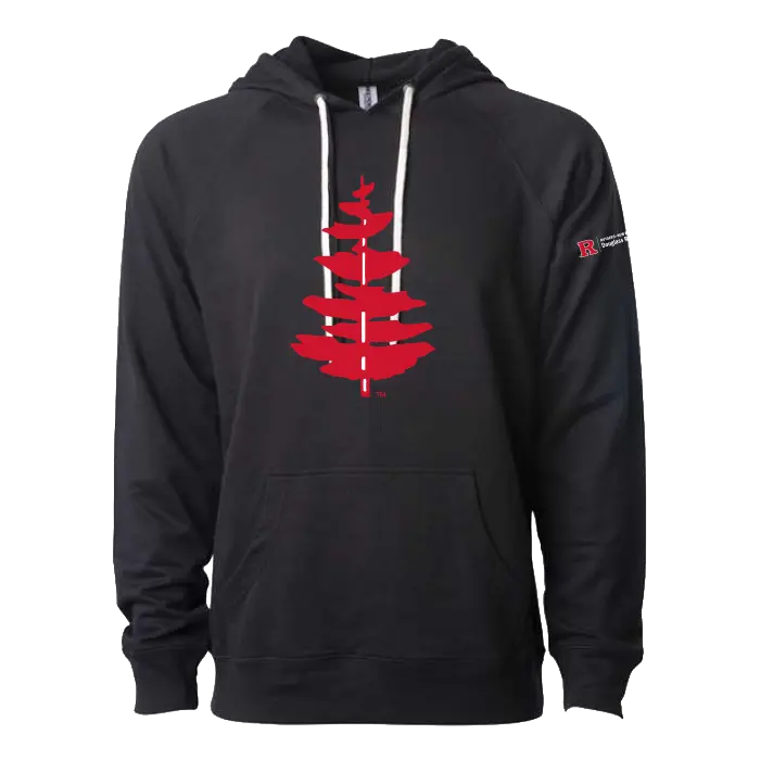 Douglass Lightweight Loopback Terry Hooded Sweatshirt Douglass College