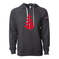 Douglass Lightweight Loopback Terry Hooded Sweatshirt Douglass College