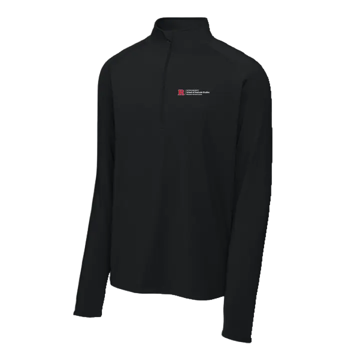 Newark Health Sport-Tek Sport-Wick Stretch 1/4-Zip Pullover Rutgers Newark Health