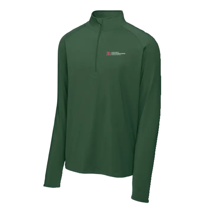 Newark Health Sport-Tek Sport-Wick Stretch 1/4-Zip Pullover Rutgers Newark Health
