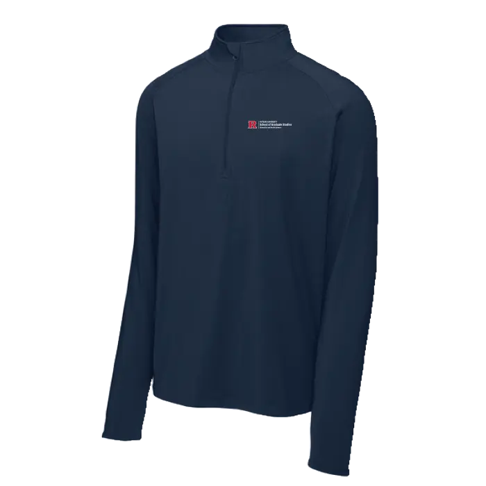 Newark Health Sport-Tek Sport-Wick Stretch 1/4-Zip Pullover Rutgers Newark Health