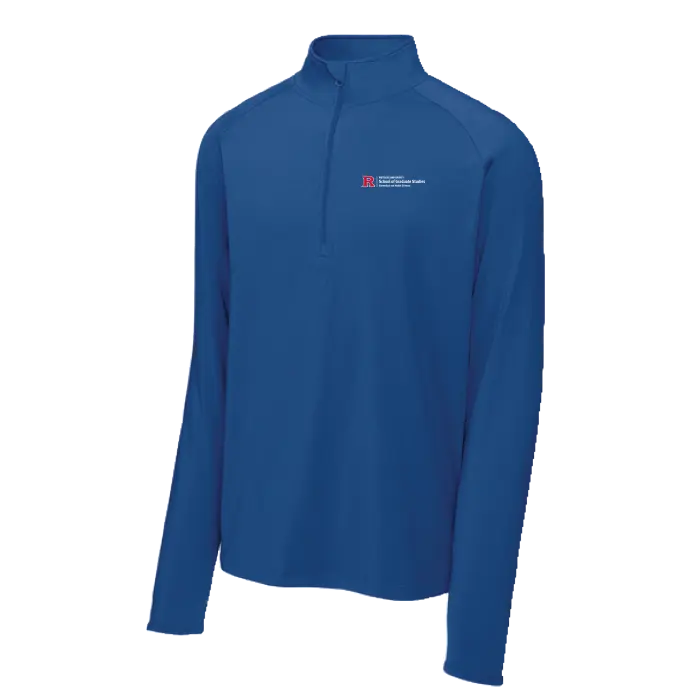 Newark Health Sport-Tek Sport-Wick Stretch 1/4-Zip Pullover Rutgers Newark Health