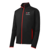 OTD Sport-Tek Sport-Wick Stretch Contrast Full-Zip Jacket Rutgers OTD