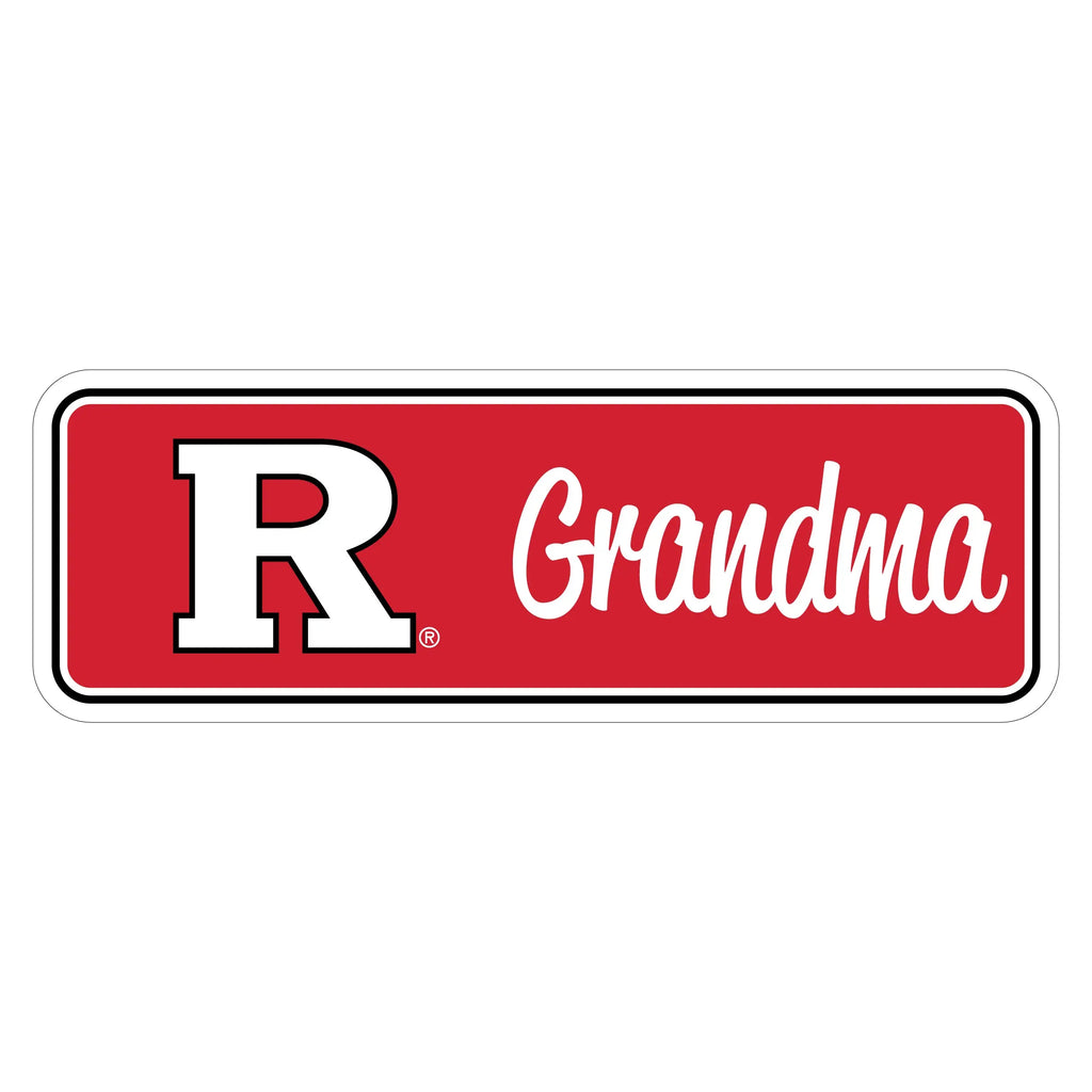 Rutgers Scarlet Knights Proud Die Cut Magnet Officially Licensed Collegiate Product R & R INC.