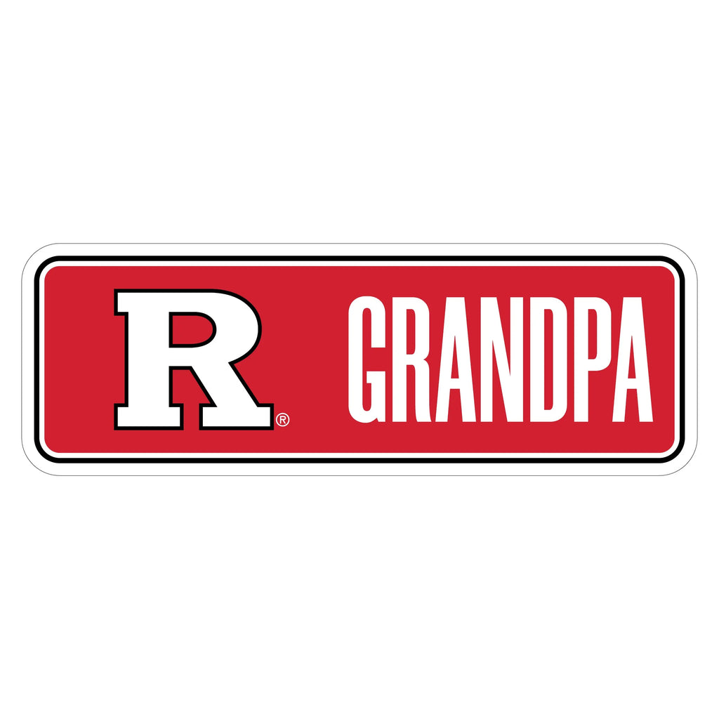 Rutgers Scarlet Knights Proud Die Cut Magnet Officially Licensed Collegiate Product R & R INC.