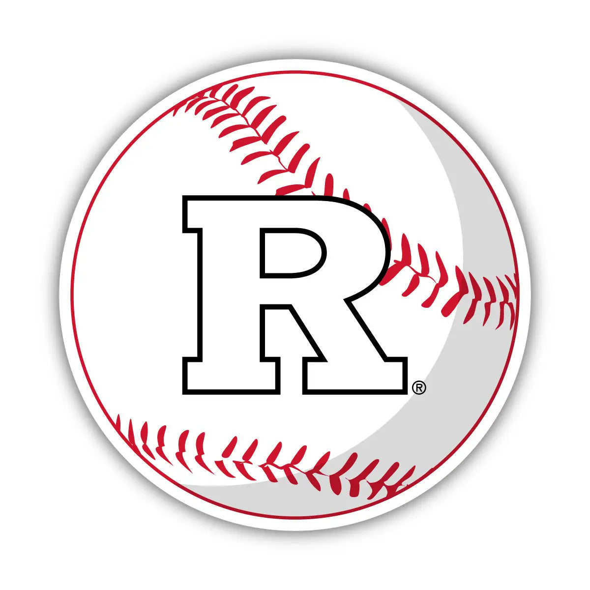 Rutgers Scarlet Knights College Sticker or Magnet – Licensed University Sports Design, Multiple Sizes R & R INC.