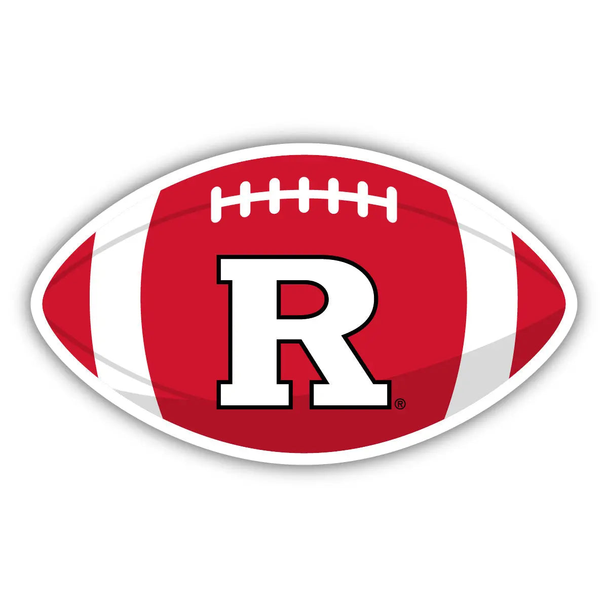 Rutgers Scarlet Knights College Sticker or Magnet – Licensed University Sports Design, Multiple Sizes R & R INC.
