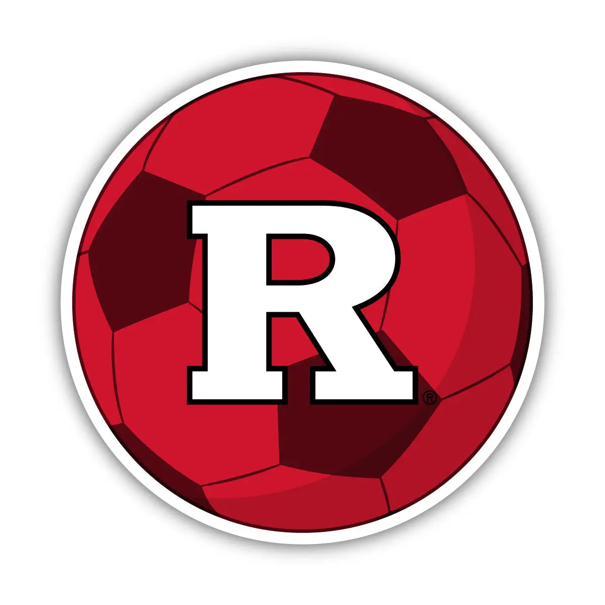 Rutgers Scarlet Knights College Sticker or Magnet – Licensed University Sports Design, Multiple Sizes R & R INC.