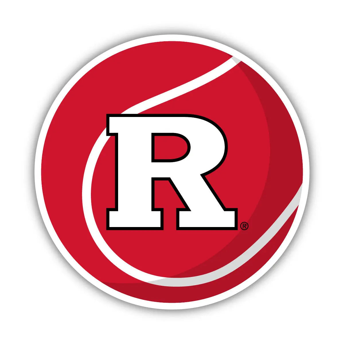 Rutgers Scarlet Knights College Sticker or Magnet – Licensed University Sports Design, Multiple Sizes R & R INC.