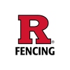 Fencing 3" Die Cut Sticker Rutgers Fencing