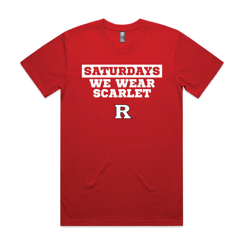 Saturdays, We Wear Scarlet T-Shirt Knight & Day Apparel