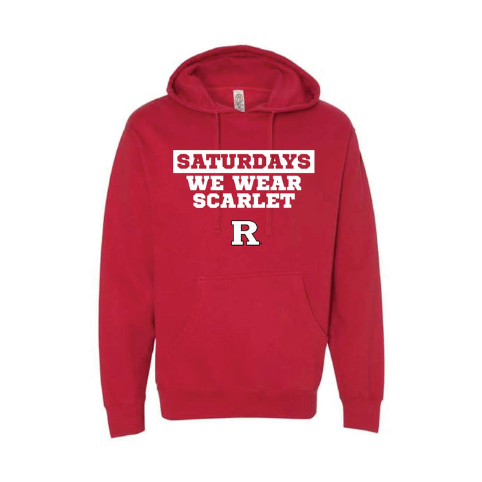 Saturdays, We Wear Scarlet Hoody Knight & Day Apparel