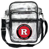Rutgers Scarlet Knights Clear Messenger Crossbody Tote Bag Officially Licensed R & R INC.