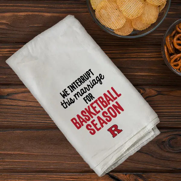 Basketball Season Rutgers State University Towel Kendrick Home