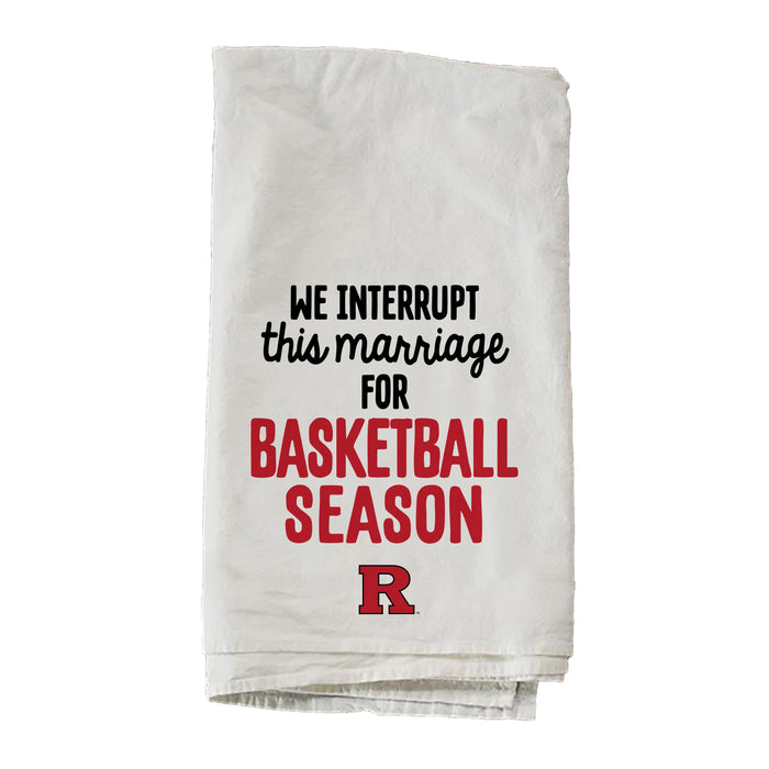 Basketball Season Rutgers State University Towel Kendrick Home