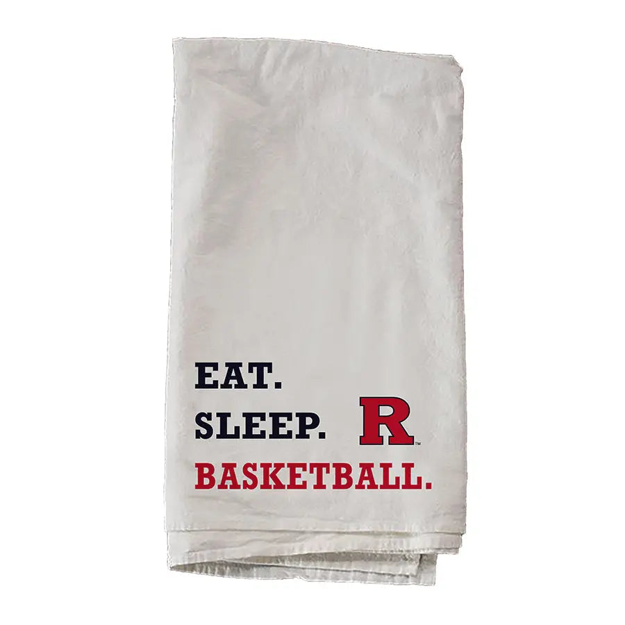 Eat Sleep Basketball Rutgers State University Towel Kendrick Home