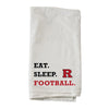 Eat Sleep Football Rutgers State University Towel Kendrick Home