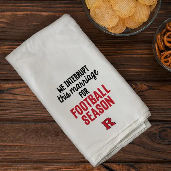 Football Season Rutgers State University Towel Kendrick Home