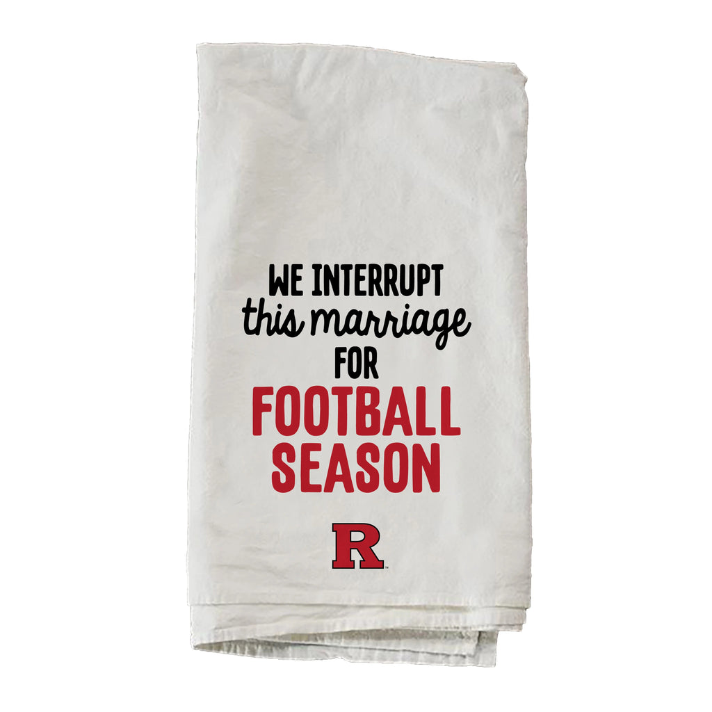 Football Season Rutgers State University Towel Kendrick Home