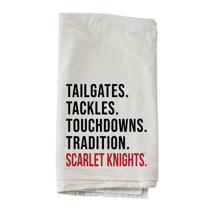 Tailgate Tackles Rutgers State University Towel Kendrick Home